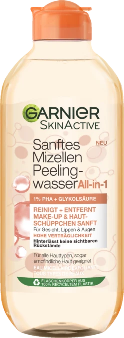 Garnier Sanftes Mizellen Peelingwasser All-in-1