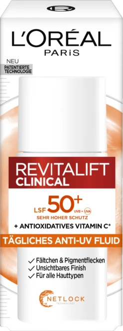 Clinical Vitamin C Tägliches Anti-UV Fluid LSF 50+