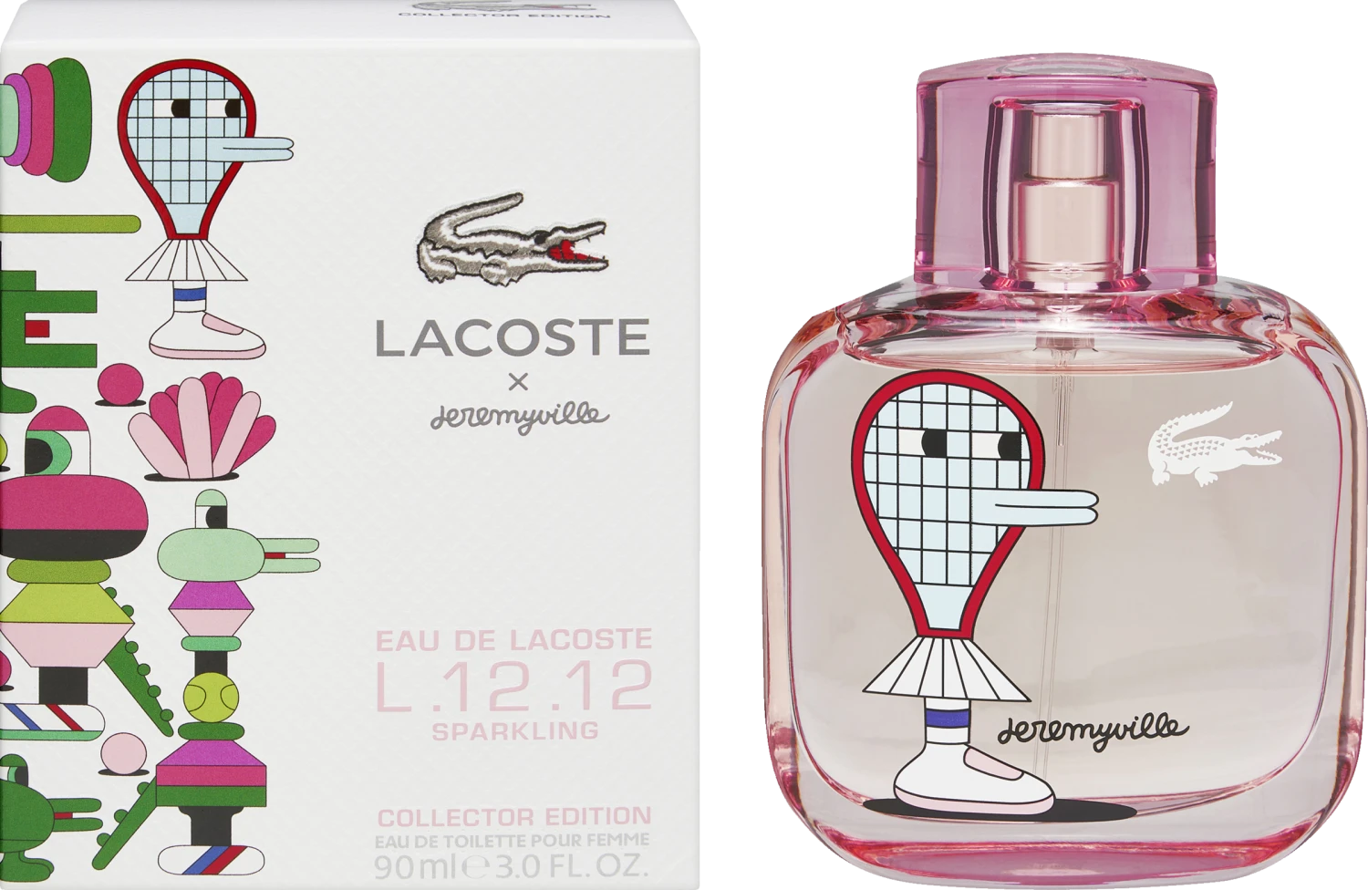 Lacoste L.12.12 Sparkling X Jeremyville, EdT 90 Ml 3 Lacoste L.12.12 Sparkling X Jeremyville, EdT 90 Ml – Bild 3