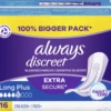 Always® Discreet Inkontinenz-Einlagen Long Plus