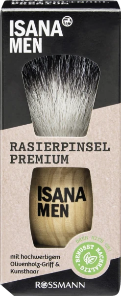 Rasierpinsel Premium Mit Holzgriff