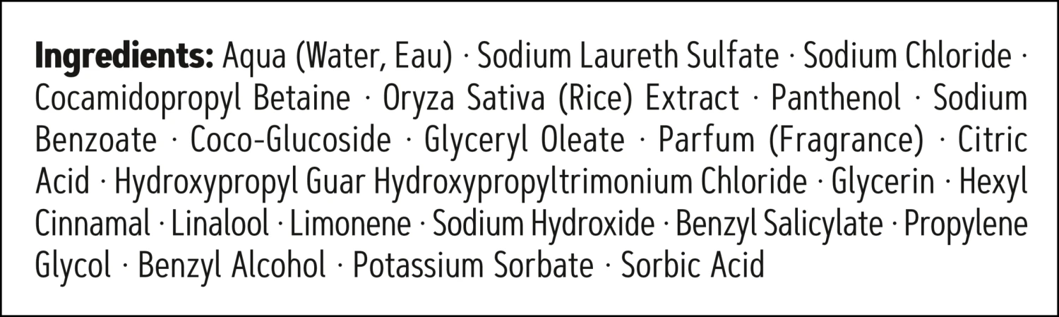 Shampoo Feuchtigkeit & Glanz 3 Shampoo Feuchtigkeit & Glanz – Bild 3