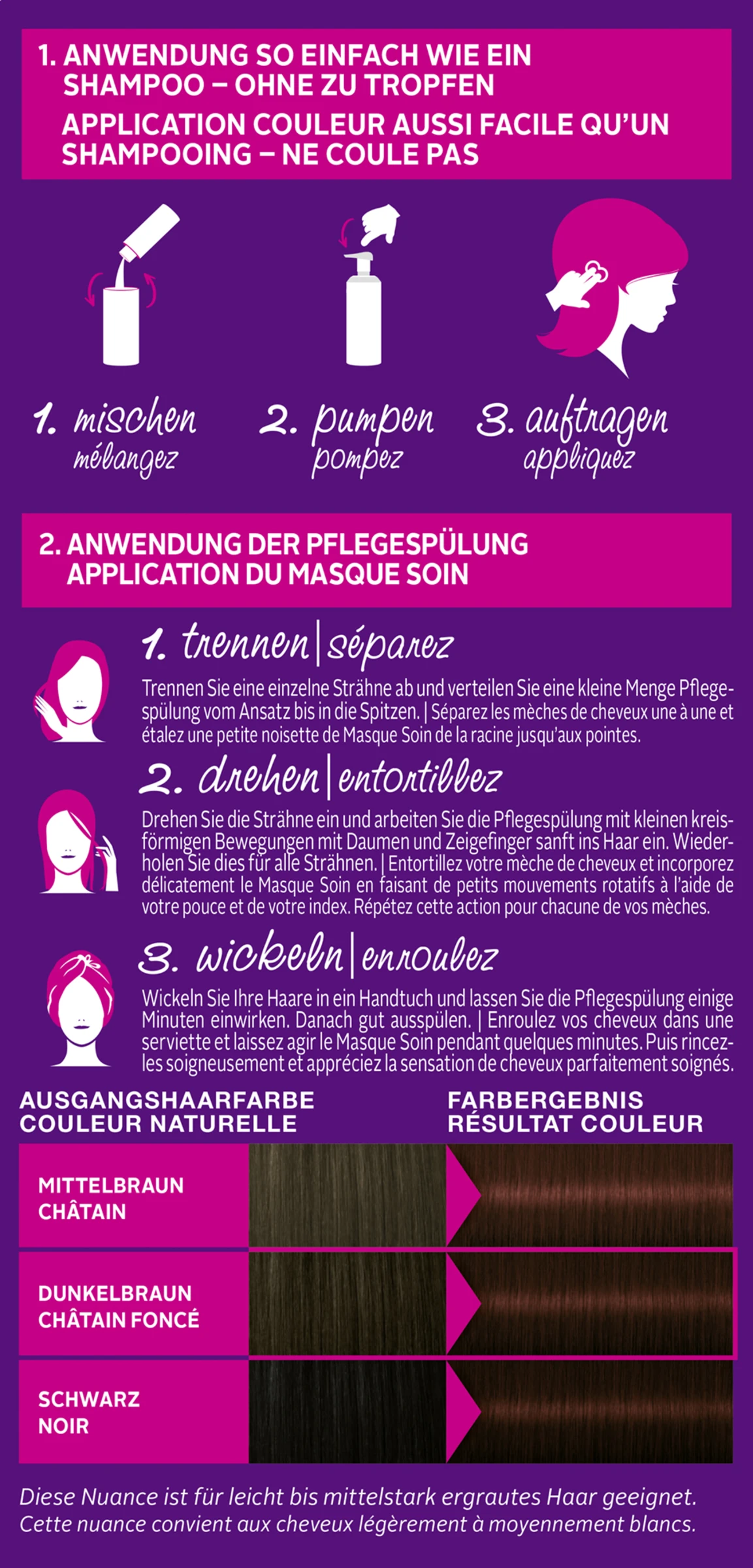 Perfect Mousse Schaumcoloration 388 Dunkles Rotbraun 2 Perfect Mousse Schaumcoloration 388 Dunkles Rotbraun – Bild 2