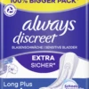 Always® Discreet Inkontinenz-Einlagen Long Plus Big Pack