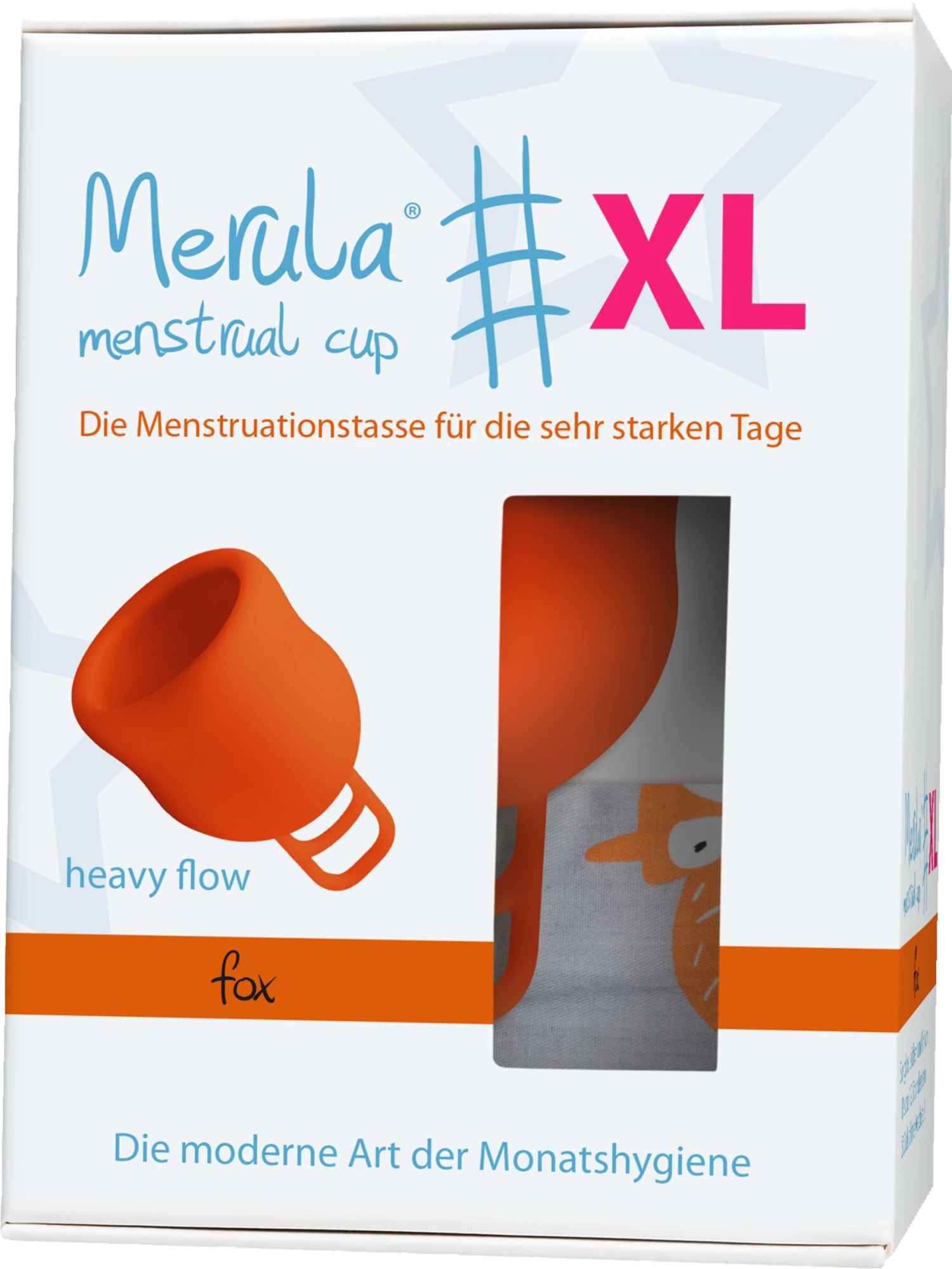 Cup XL Fox Menstruationstasse 1 Cup XL Fox Menstruationstasse
