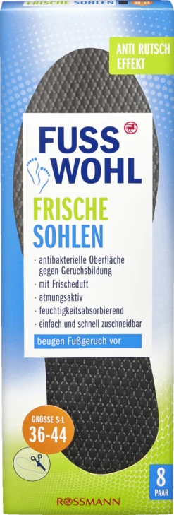Frische Sohlen Schwarz 36-44