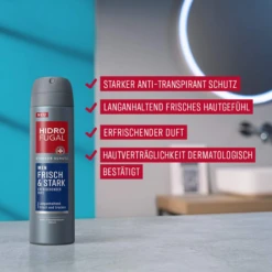 MEN Frisch & Stark Anti-Transpirant Spray -Hautpflegeprodukte MAM 6523142 SHOP IMAGE 1.4