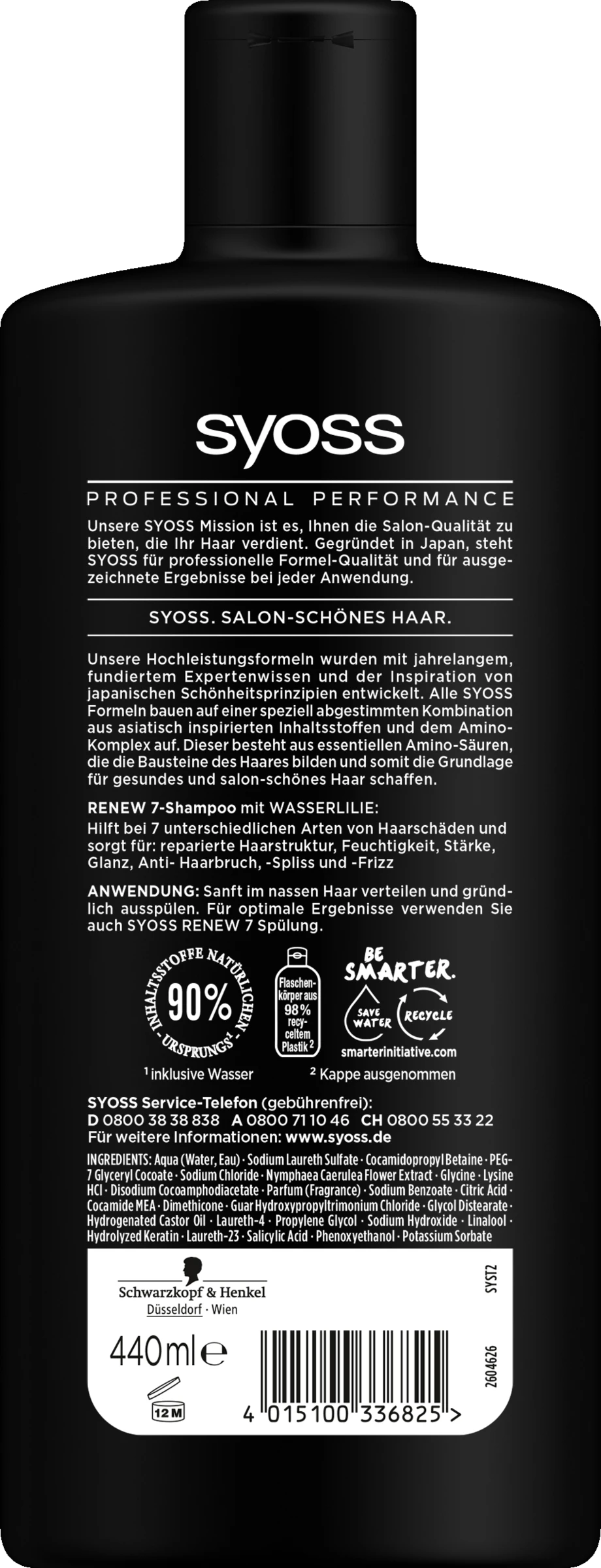 Syoss Shampoo Renew 7 2 Syoss Shampoo Renew 7 – Bild 2