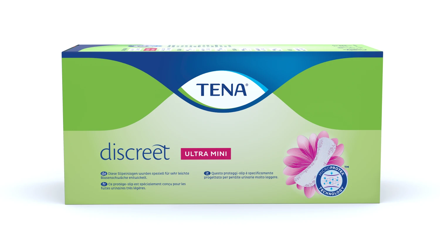 TENA Discreet Ultra Mini Slipeinlagen 2 TENA Discreet Ultra Mini Slipeinlagen – Bild 2