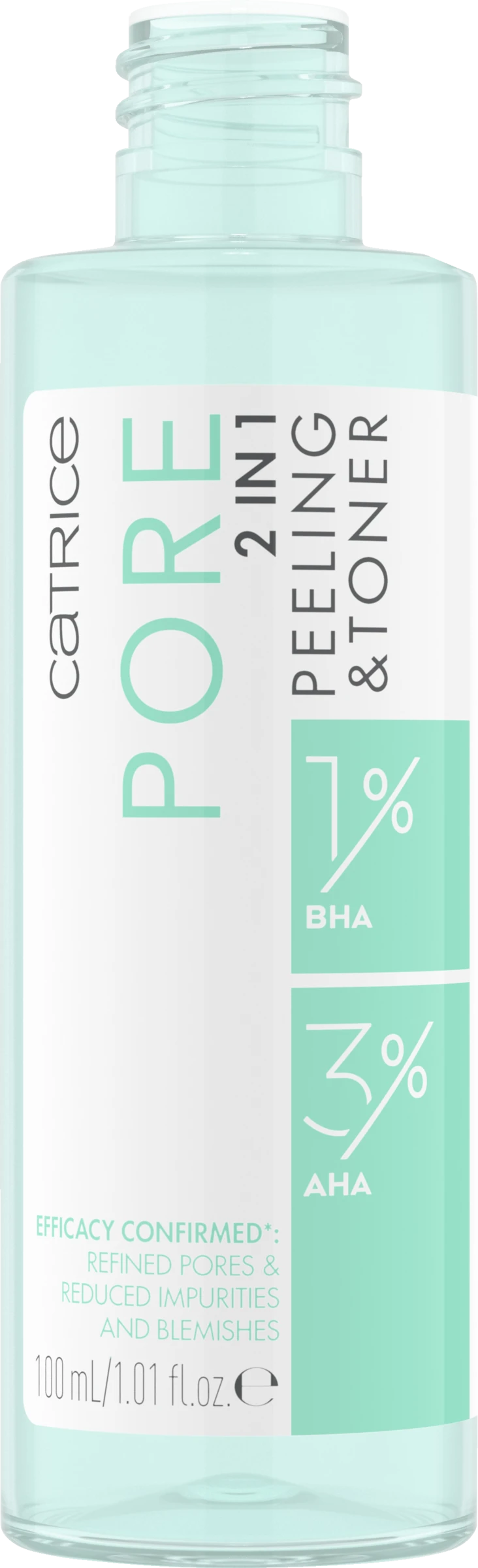 Catrice Pore 2-in-1 Peeling & Toner 2 Catrice Pore 2-in-1 Peeling & Toner – Bild 2