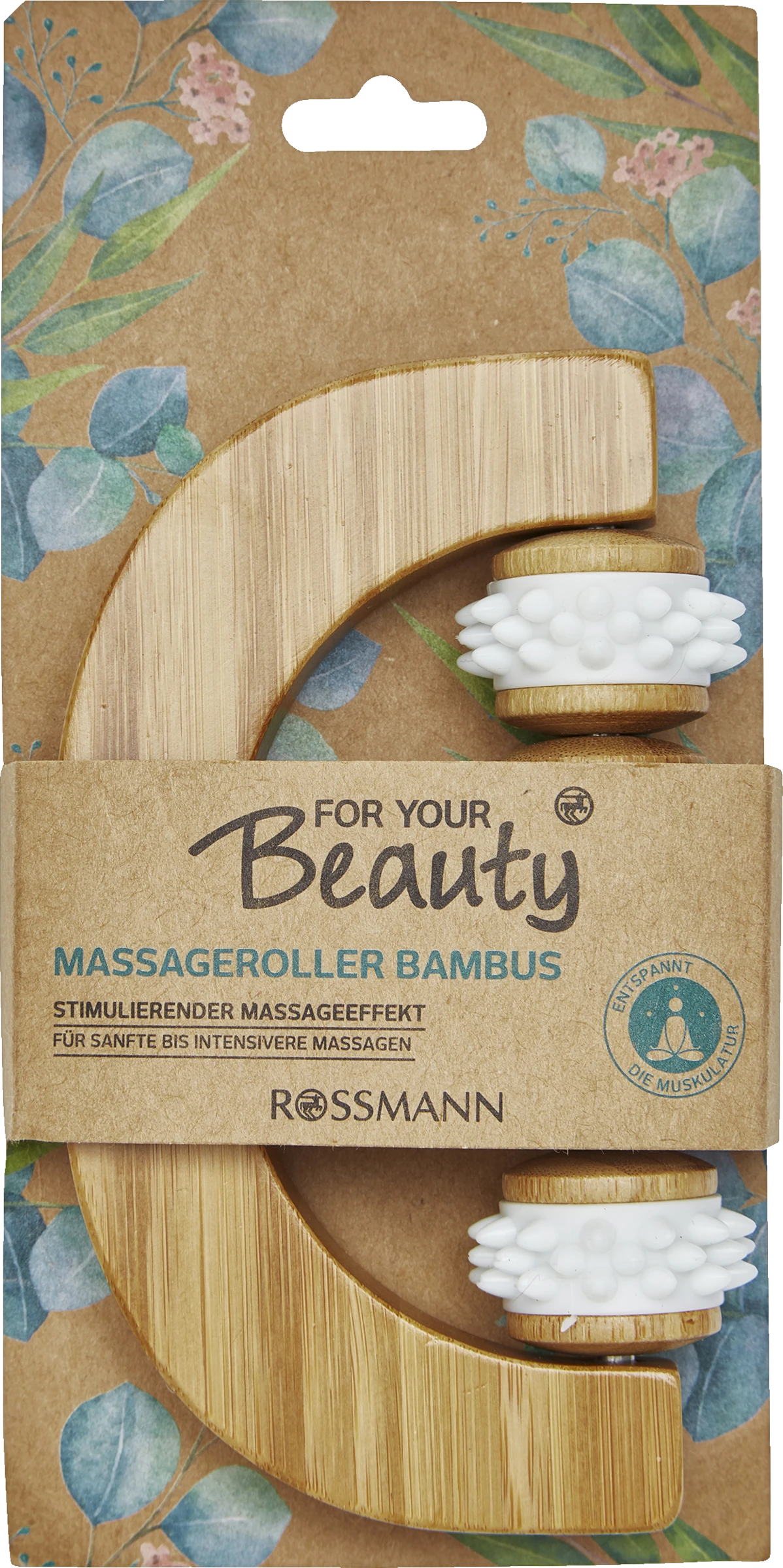 Massageroller Bambus 1 Massageroller Bambus
