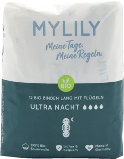 Bio Binden Lang Mit Flügeln Ultra Nacht