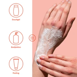3in1 Dusch-Fluff Mandelmilch Mit Zuckerpeeling -Hautpflegeprodukte MAM 7371988 SHOP IMAGE 1.4