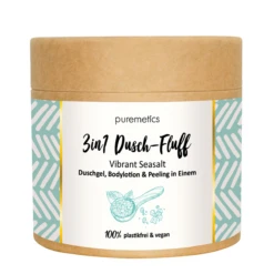 3in1 Dusch-Fluff Vibrant Seasalt Mit Meersalzpeeling