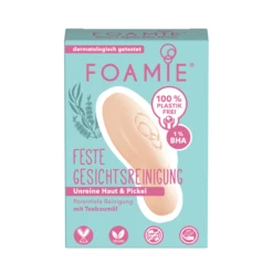 Feste Gesichtsreinigung Für Unreine Haut & Pickel