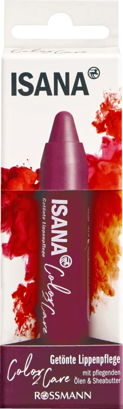 Getönte Lippenpflege Color 2 Care Berry