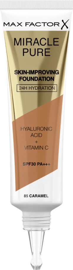 Max Factor Miracle Pure Skin-Improving Foundation 85 Caramel