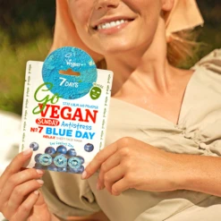 Go VEGAN SUNDAY BLUE DAY Tuchmaske 7 Go VEGAN SUNDAY BLUE DAY Tuchmaske -Hautpflegeprodukte MAM 7887518 SHOP IMAGE 1.4