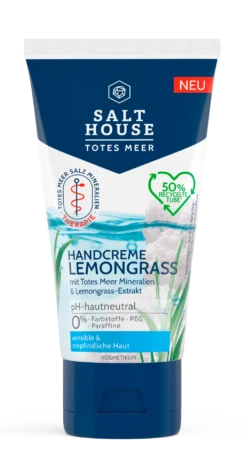 Handcreme Lemongrass Mit Totes Meer Mineralien & Lemongrass - Extrakt