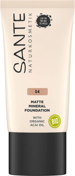 Sante Matte Mineral Foundation 04 Cool Fawn