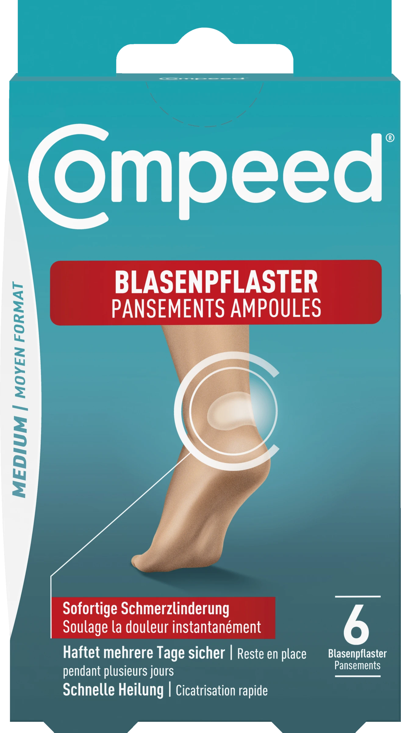 Compeed Blasenpflaster Medium 1 Compeed Blasenpflaster Medium