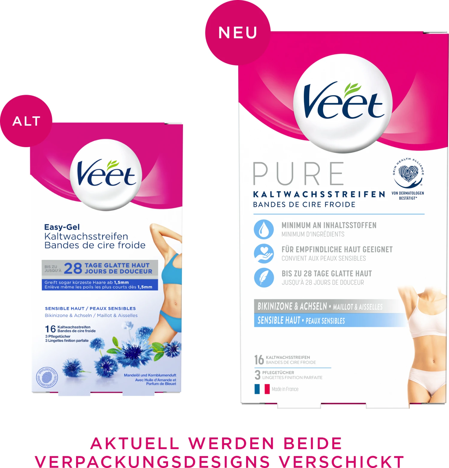 Veet Pure Kaltwachsstreifen Für Bikinizone & Achseln 8 Veet Pure Kaltwachsstreifen Für Bikinizone & Achseln – Bild 8