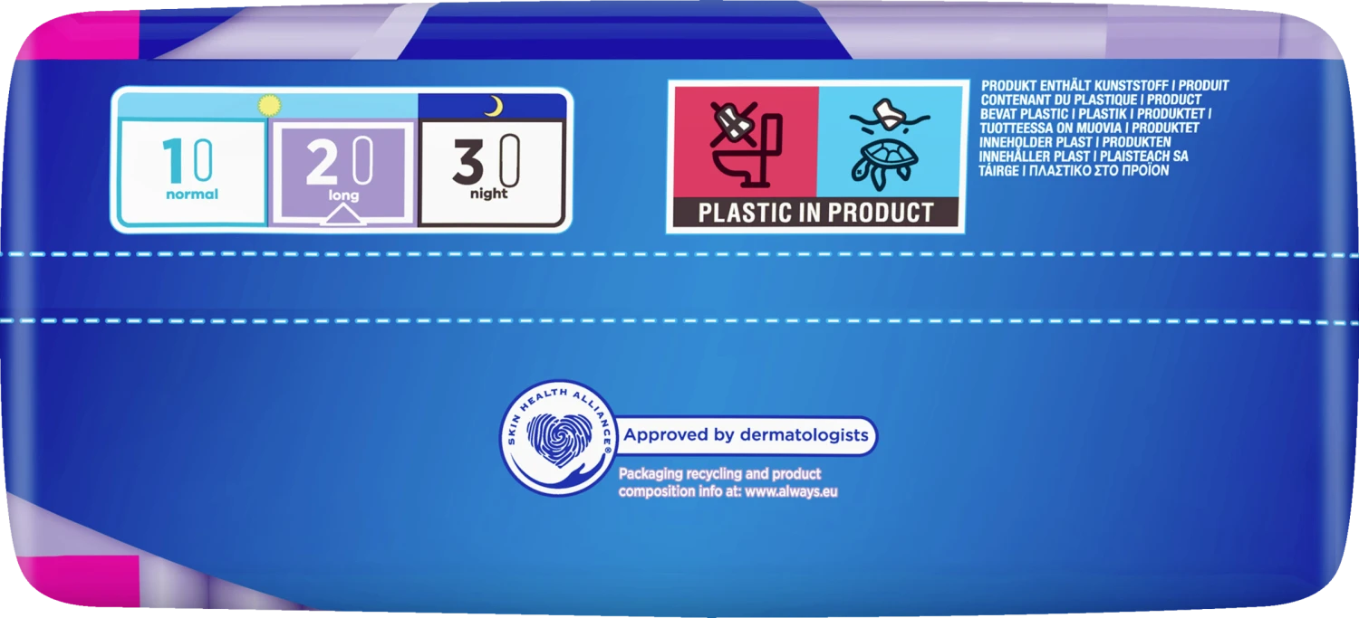 Always® Maxi Damenbinden ProFresh Long Ohne Flügel 3 Always® Maxi Damenbinden ProFresh Long Ohne Flügel – Bild 3