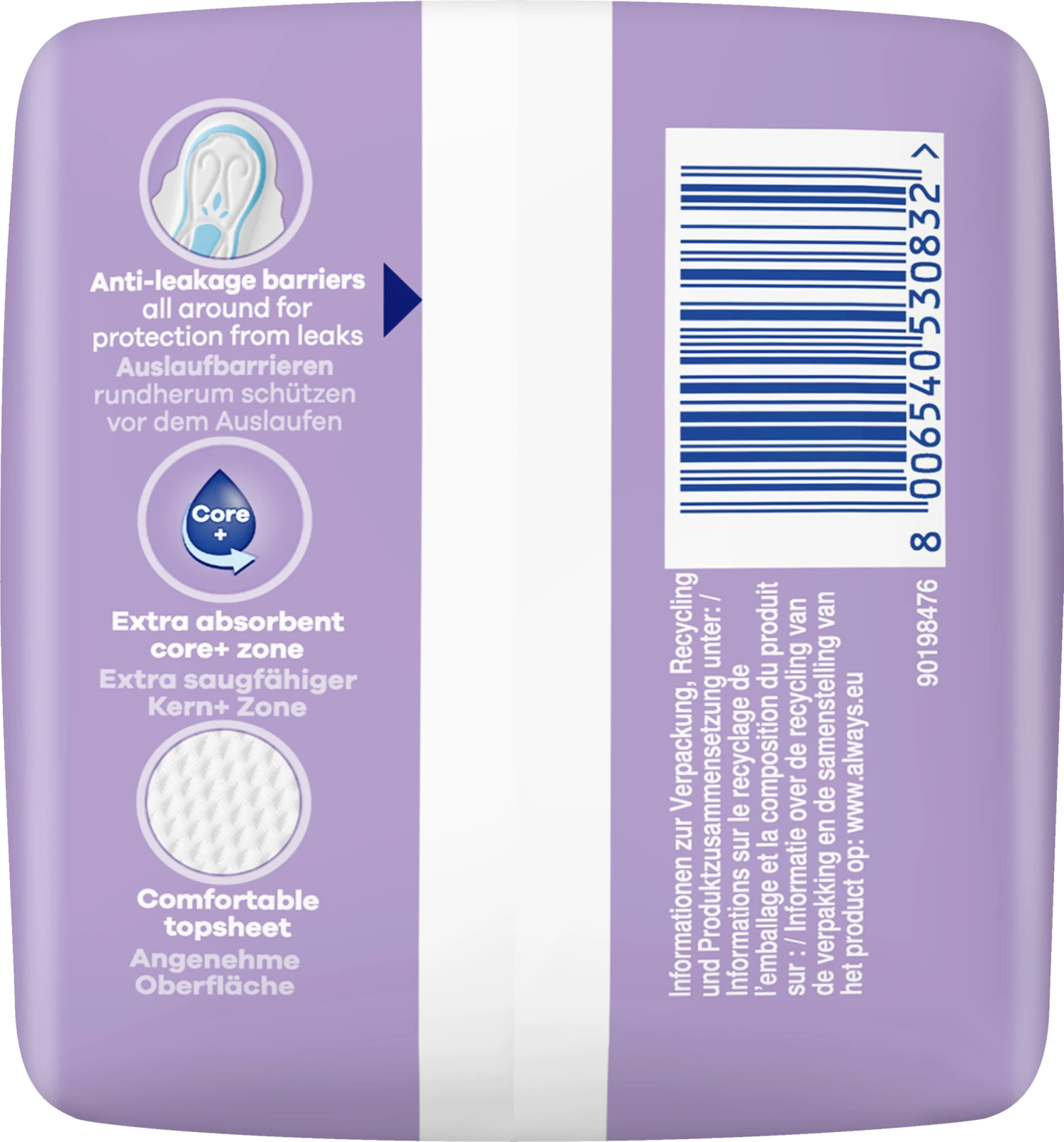 Always® Maxi Damenbinden ProFresh Long Ohne Flügel 2 Always® Maxi Damenbinden ProFresh Long Ohne Flügel – Bild 2