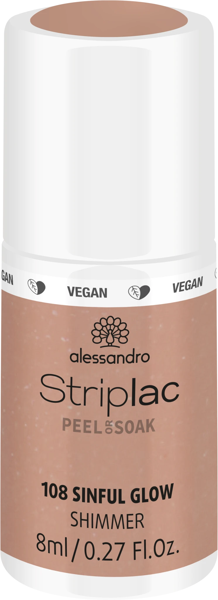Alessandro STRIPLAC PEEL OR SOAK SINFUL GLOW -VEGAN 1 Alessandro STRIPLAC PEEL OR SOAK SINFUL GLOW -VEGAN