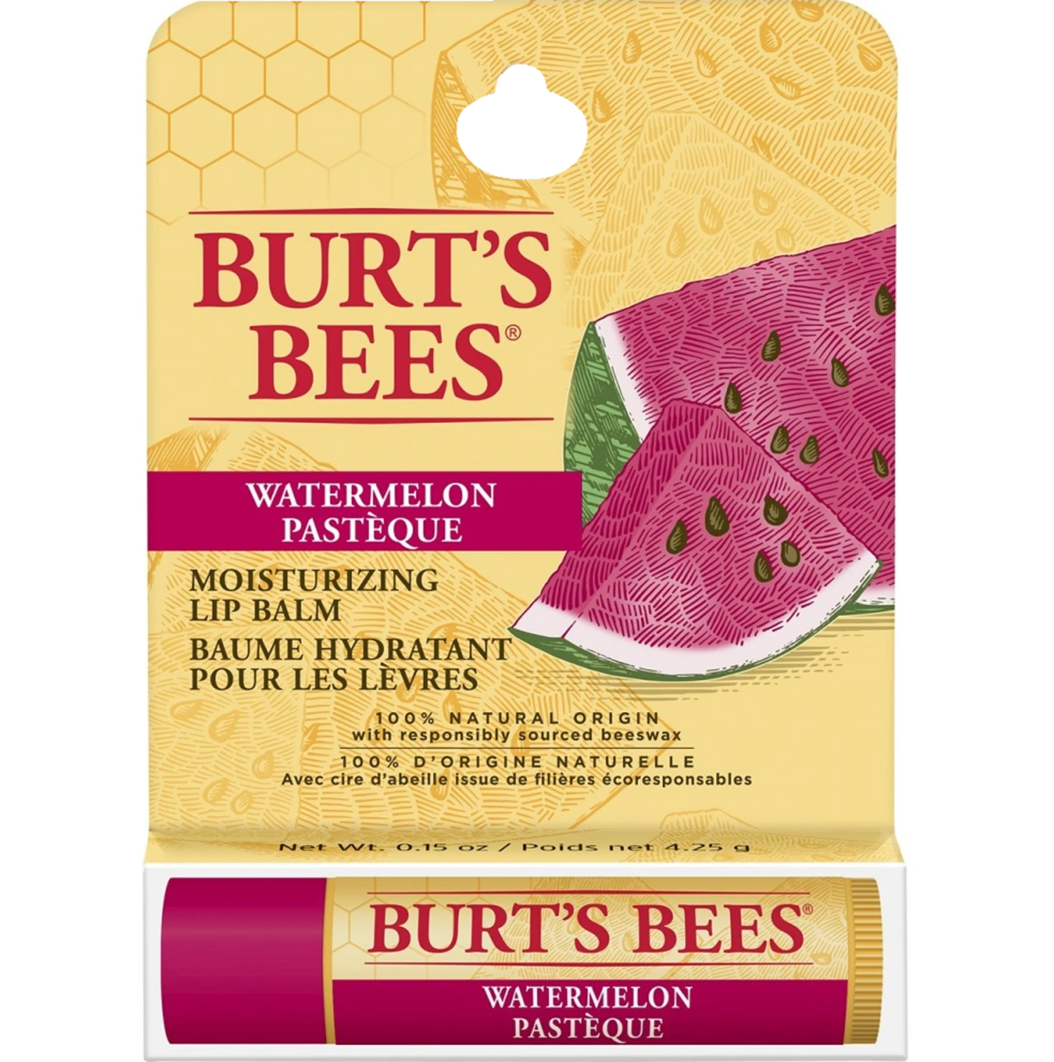 Burt's Bees Lippenpflege Lip Balm Wassermelone 1 Burt's Bees Lippenpflege Lip Balm Wassermelone