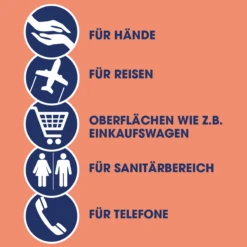 2in1 Desinfektions-Tücher Reisegröße 10 2in1 Desinfektions-Tücher Reisegröße -Hautpflegeprodukte MAM 8553353 SHOP IMAGE 1.4