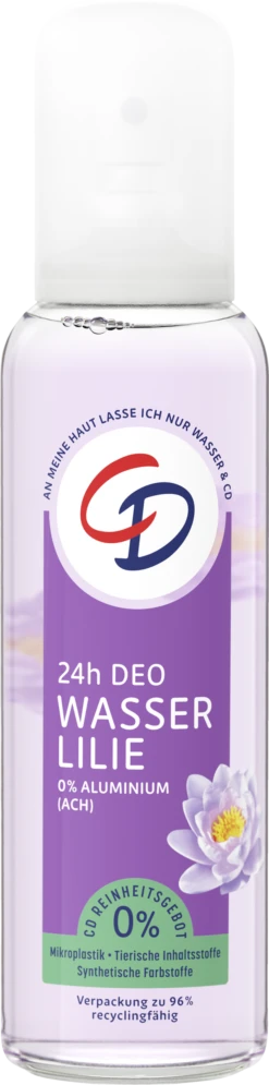 24h Deodorant Zerstäuber Wasserlilie