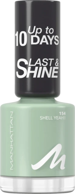 Manhattan Last & Shine Nail Polish, Farbe 154 Sheel Yeah!!
