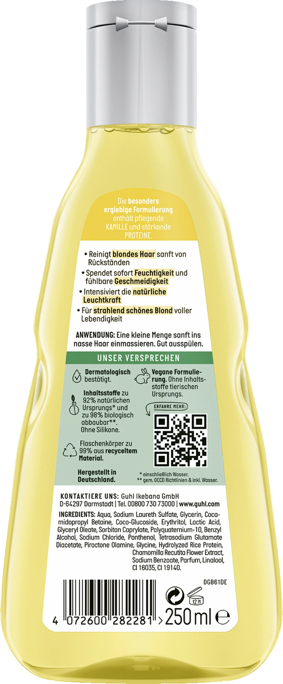 Blond Faszination Farbglanz Shampoo 2 Blond Faszination Farbglanz Shampoo – Bild 2