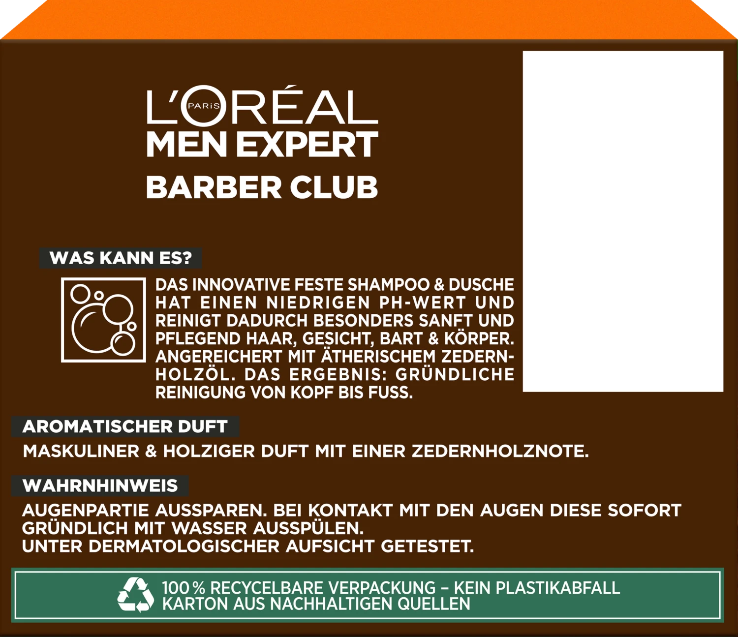 BarberClub Festes Shampoo & Dusche 2 BarberClub Festes Shampoo & Dusche – Bild 2