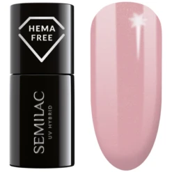376 UV Nagellack Hybrid Semilac Shimmer Stone Pink Diamond