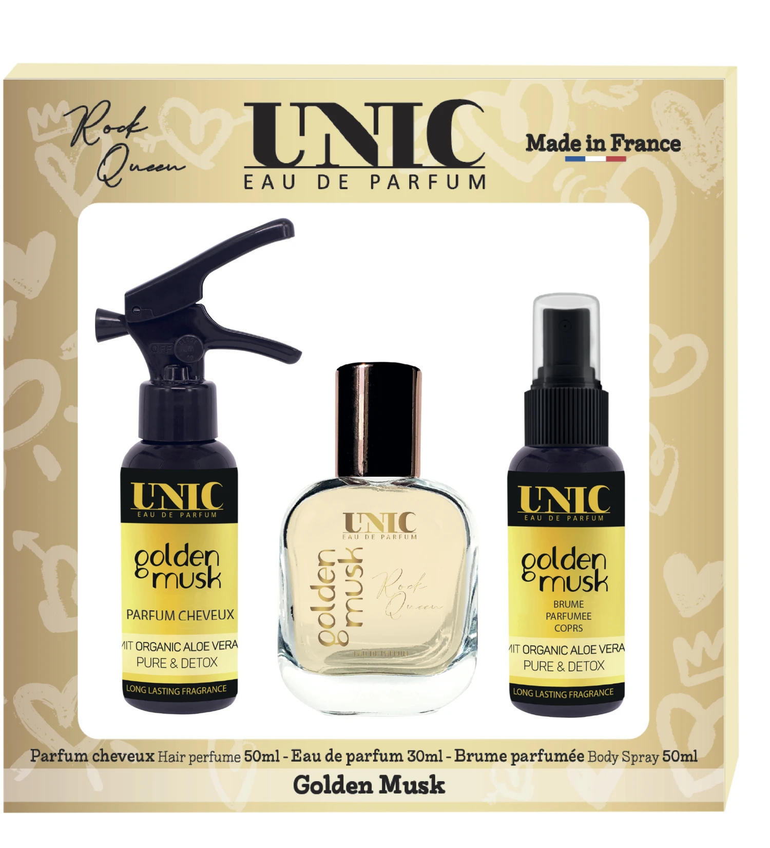 Geschenkset Golden Musk 1 Geschenkset Golden Musk