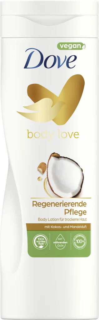 DOVE Body Love Regenerierendes Ritual Body Lotion Mit Kokos- Und Mandelduft 1 DOVE Body Love Regenerierendes Ritual Body Lotion Mit Kokos- Und Mandelduft
