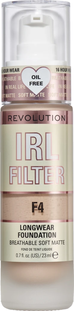 IRL Filter Longwear Foundation F4