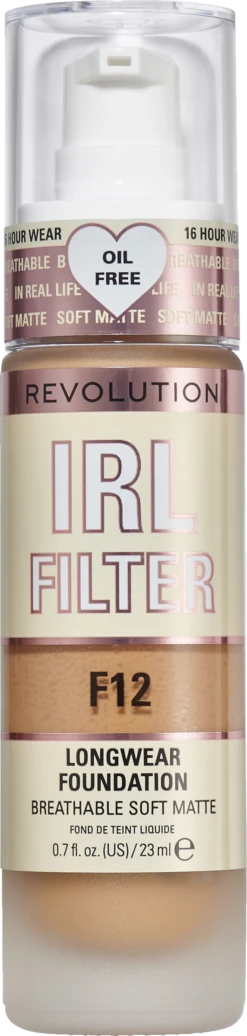IRL Filter Longwear Foundation F12