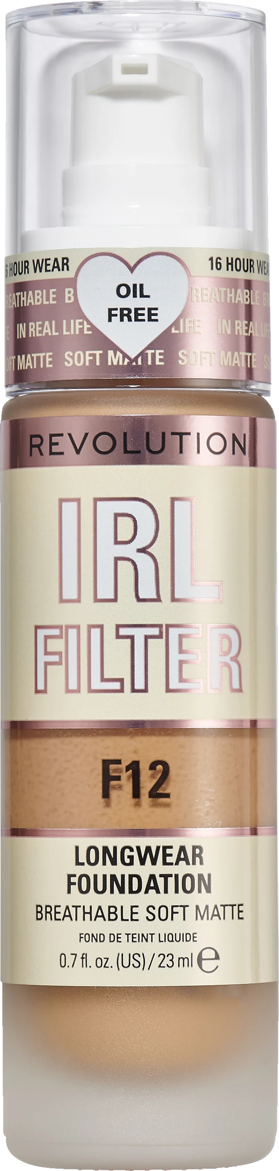 IRL Filter Longwear Foundation F12 1 IRL Filter Longwear Foundation F12