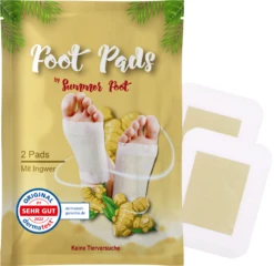 Overnight Fußpads Mit Ingweröl