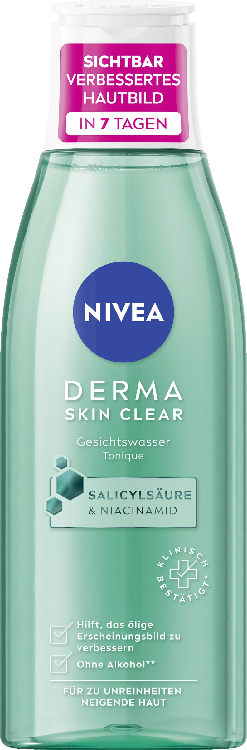 NIVEA Derma Skin Clear Gesichtswasser 1 NIVEA Derma Skin Clear Gesichtswasser