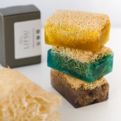 Olivenblatt Duschseife Mit Luffa -Hautpflegeprodukte MAM 9616696 SHOP IMAGE 1.4