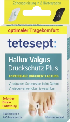 Med Foot Care Hallux Valgus Druckschutz Plus
